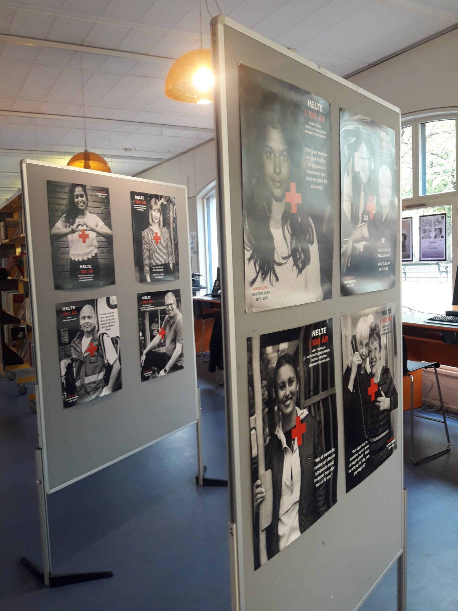 Vandreudstillingen på Blågårdens bibliotek